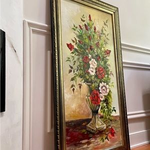 Sitting Roses 32×54 Original
One Of A Kind